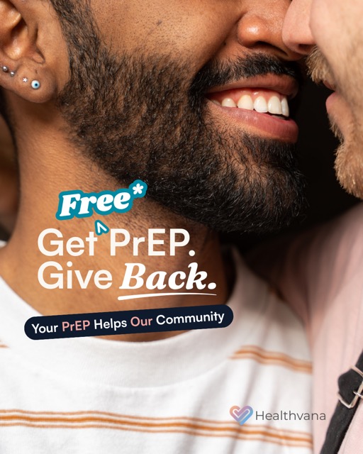 Get (Free) PrEP. Give Back. ad, image 10