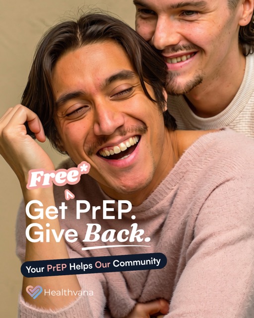 Get (Free) PrEP. Give Back. ad, image 4